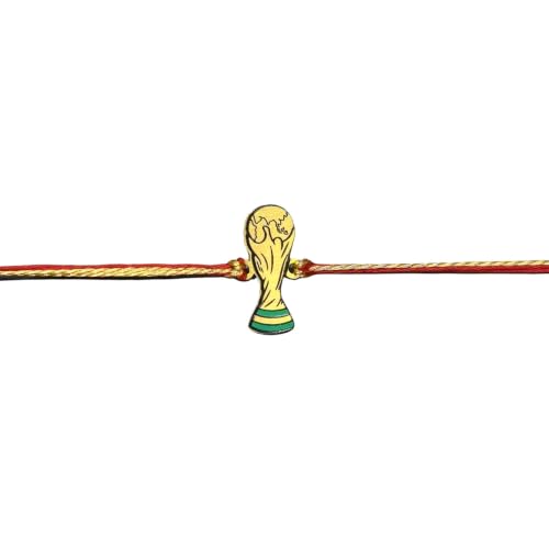 Image of Kizzi Rakhi for Kids | Worldcup Trophy Design Premium Rakhi For Brother | Gift includes Greeting Card & Tilak Set | Rakshabandhan Special