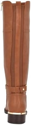 Calvin Klein Women's Daphny Knee High Boot, Dark Natural Patent, 8.5 | Image 3