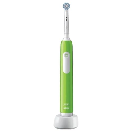 Oral-B Pro Junior Childrens Electric Toothbrush - Electric Toothbrush for Children from 6 Years Includes Soft Bristles Pressure Sensor & Timer and 3 Cleaning Modes Sensitive for Dental Care