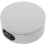 Giro: 360°. Velocidad ajustable entre 2.4 y 4 RPM. Duración de 1 vuelta entre 15 y 25 segundos.