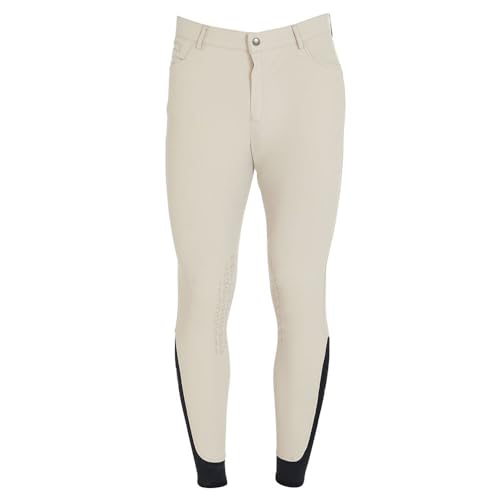 Pantalones de equitación hombre Caspar Light ligeros y con grip de silicona en rodilla