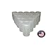 19 Dram “Squeeze Pop Top” Medium Prescription Vials/Bottle for All Your Pills or Herbs by EVO Plastics-(15 Pieces) (Clear)