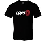 Court Tv Tee True Crime Documentary Courtroom Tv Show T Shirt L Black