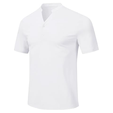 MoFiz Men's Moisture Wicking Polo Shirt Cover