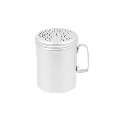 10 Oz Aluminum Dredge Shaker With Handle, Spice Dispenser Seasoning Shaker For Cooking/Baking By Tezzorio #TOP27