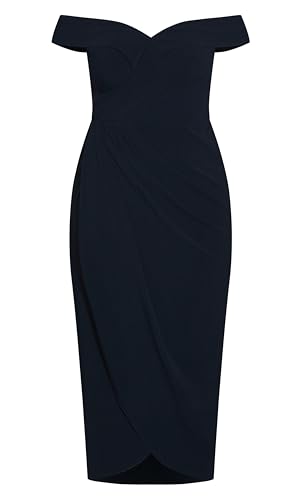 City Chic Women's Plus Size Dress - Ripple Love4