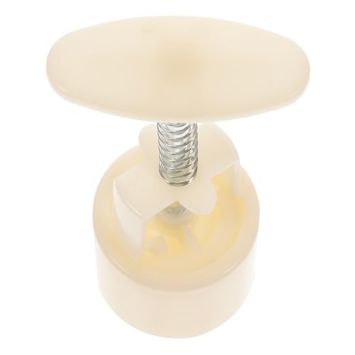 GALPADA Mondkuchenform 5 Stück Handgepresste 3D Keksstempel aus Umweltfreundlichem Material Selbstgemacht Backformen für Mondkuchen Kekse Gebäck Backzubehör für Mittelherbstfest