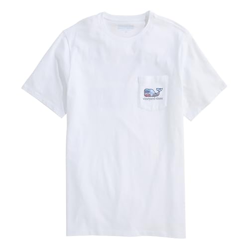 vineyard vines Men's Kentucky Derby Sticker Whale Fill Short-Sleeve Pocket Tee2