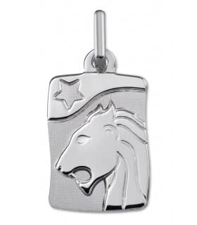 Argyor - Silver Zodiac Medal - LION, Silver