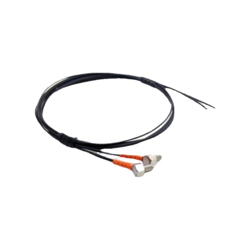 Capteur de fibre optique M4 pour espace restreint avec angle droit