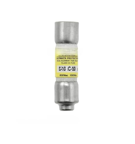 Fusible 10.3x38mm 10A 600V cartouche de protection électrique