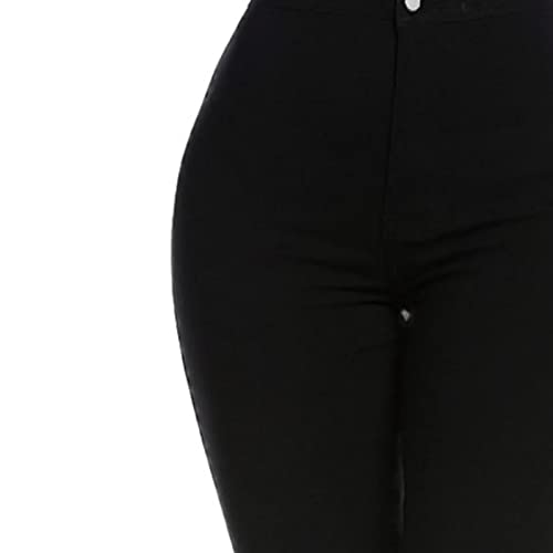 Jean Leggings for Women High Waist Slim Fit Skinny Leg Pull on Jeans Classic Stretch Wash Tapered Denim Pants4