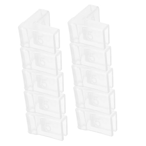 CORHAD 10個 水槽コーナープロテクター キッズコーナープロテクター 引き出しコーナープロテクター 家具のコーナーガード ガラス水槽コーナーガード コーナーテーブルプロテクター Abs