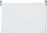Apex Furnishings White Blackout roller blinds for windows, Thermal Insulated UV Protection Child Safety Trimmable Easy Fit Home office Window Blinds W 120cm x L 165cm