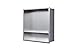 Produktbild BERNSTEIN Wandnische aus Edelstahl NT303010X mit Ablagefach - 30 x 30 x 10 cm Einbauregal, Flexibler Einbau- Ideale Duschablage - Farbe:Edelstahl gebürstet