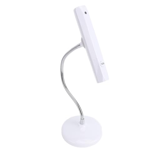 Zunate Nail Lamp, Gooseneck Led Nail Lamp for Gel Polish, Cordless Rechargeable Curing Lamp, Gel Polish Dryer Lamp, Fast Curing Goosenecks Lamp for Home Nail DIY Manicure