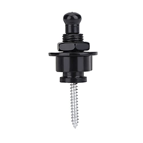 2 Piezas de Bloqueo de Correa de Guitarra, Botón de Metal,