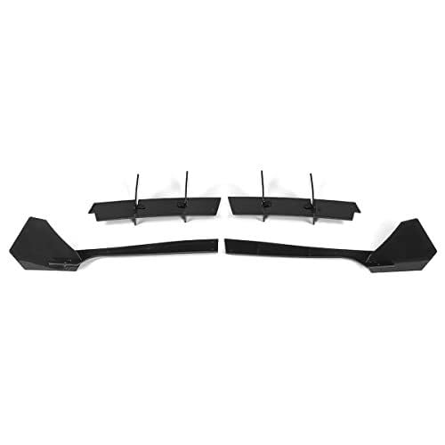 Diffusore Posteriore Compatibile con Ford Per Mustang 2018-2021 Spoiler Laterale ABS Accessori Per Auto Spoiler posteriori per auto