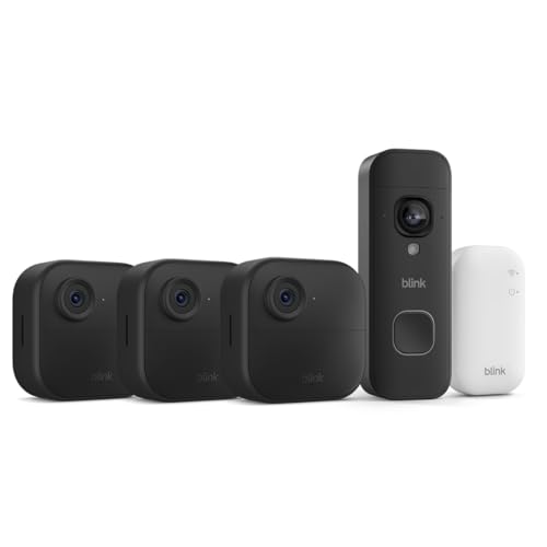 Cámaras de seguridad sin cables Blink Outdoor 4 y timbre 2K+ para evitar robos en tu hogar