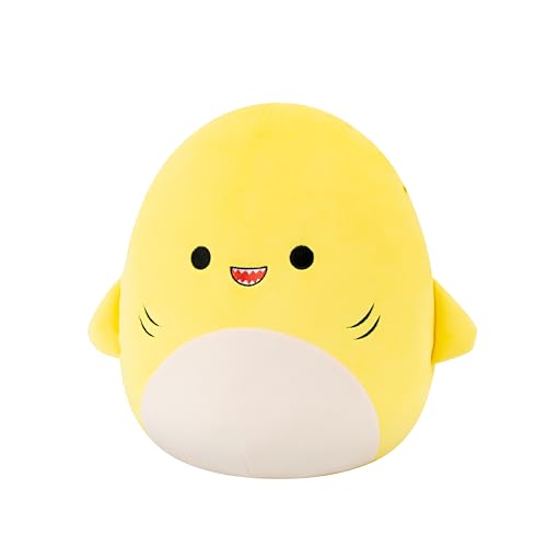 Image of Squishmallows Original 12in Chandler The Yellow Shark - Official Jazwares Plush (Medium-Sized)
