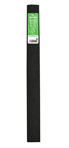 Rollo 50x250 cm, Canson Crespón Estándar 32g, Negro (29) Cover