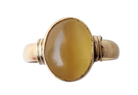 Cats Eye Lehsunia Gemstone Ring For Men & Women (8.25 Ratti) (B0CVQKS5XL) Amazon Price History, Amazon Price Tracker