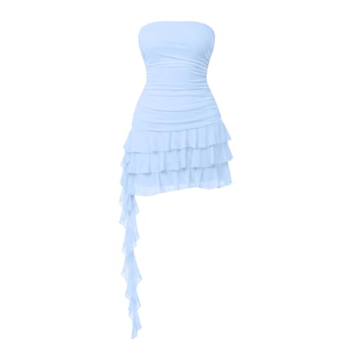 Mini robe bustier ajustée : la solution fluide anti-complexes pour vos soirées - 6