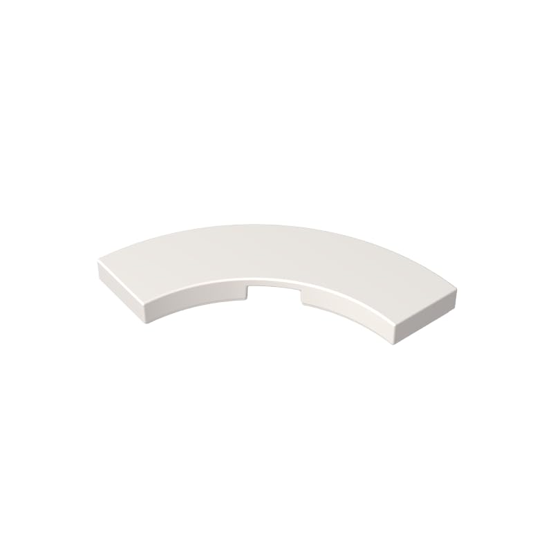 Circular Plate 3X3 Curved Light Panel 50PCS Compatible with Lego GDS-2182 Classic Bulk Toy MOC Color:White โ image 1