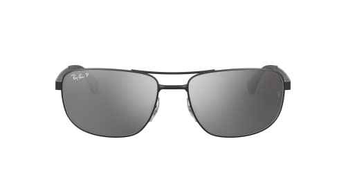 Ray-Ban Sunglasses RB 3528 006/82 Matte Black Grey Mirror Gradie3