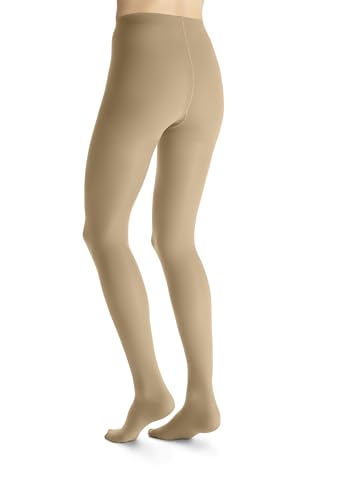 JOBST UltraSheer Waist-High Compression Stockings for Women - Closed Toe - Medical Compression 15-20 mmHg - For Varicose and Spider Veins - Helps Prevent Swelling - Natural, Medium2