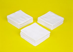 Sunnybaby 10500 Moltontuch 40 x 40 cm - Farbe: WEISS