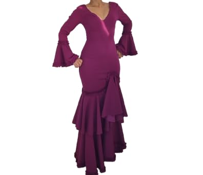 Genérico Vestido de Flamenca, buganvilla Que favorece...
