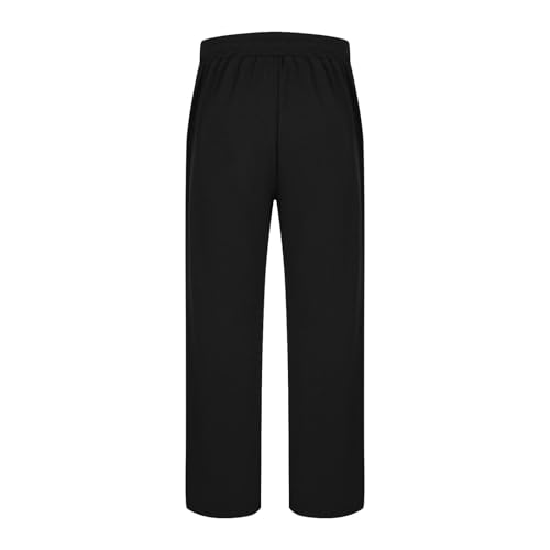 Men Sweatpants with Pockets Patchwork Color Lightweight Athletic Baggy Track Pants Wide Leg Casual Trouser Streetwear4