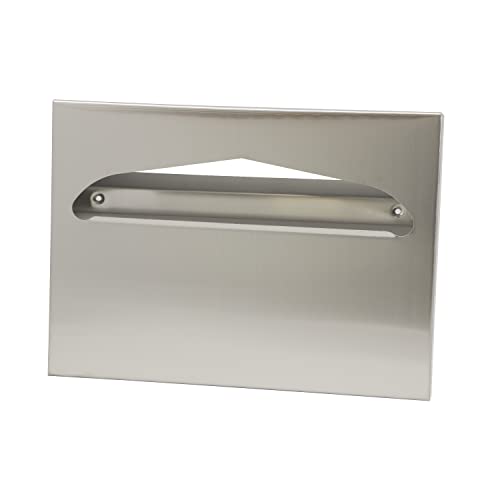 Hospeco Health Gards TSC-1 Half-Fold Stainless Steel Wall Mounted Capacity Toilet Seat Cover Dispenser Hospeco Health Gards TSC-1 Half-Fold Stainless Steel Wall Mounted Capacity Toilet Seat Cover Dispenser
