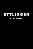 ettlingen hotel erbprinz  Ettlingen: Notizbuch, Notizblock, Notebook  Liniert, Linien, Lined  DIN A5 (6x9 Zoll), 120 Seiten  Notizen, Termine, Planer, Tagebuch, Organisation  Deine Stadt, Dorf, Region, Liebe und Heimat
