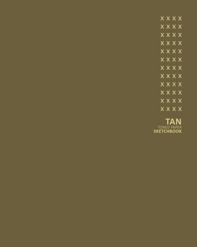 TAN Toned paper Sketchbook: 8