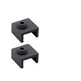 1～20個 3Dプリンター ホットエンド シリコンソックスケース ヒーターブロック シリコンカバー Ender 3/Ender 3 V2/Ender 5 Pro/CR-10 MK7 MK8用(5pcs)