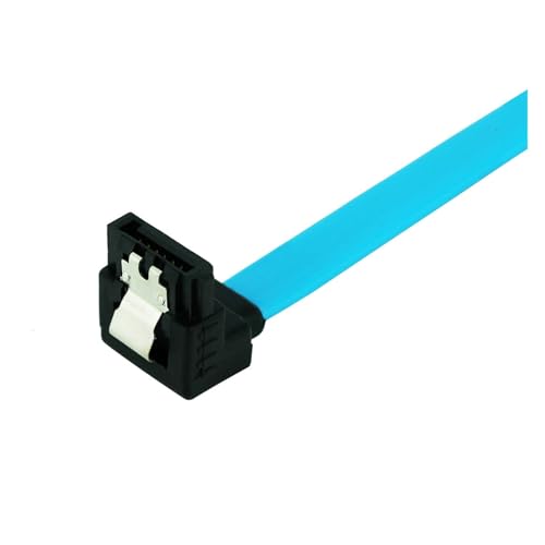 Cable SATA 3.0 para disco duro SSD con adaptador 90° de alta velocidad miniatura 4