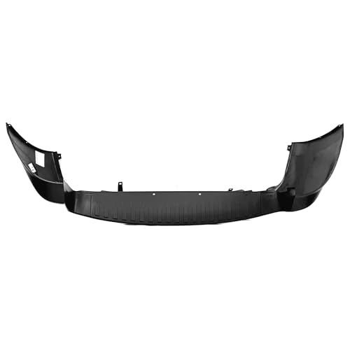 Image of FitParts Compatible with Toyota RAV4 2009-2012 Rear Bumper Cover | Primed, Without Parking Sensor Holes, Without Tow Hook Hole, Ready to Paint, OEM 521590R901, TO1100270