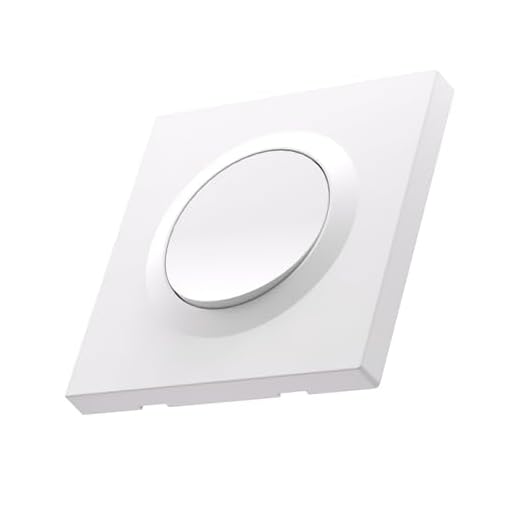 SONOFF Orb-MW1 Interrupteur mural intelligent Matter, Wi-Fi 2,4GHz, Interrupteur à lumière 1-gang, Neutre Requis, compatible avec Apple Home/Alexa/Google Home, Charge 10A