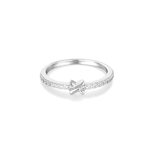 Bague ANIA HAIE argent 925 et zircons taille 52 avec emballage cadeau