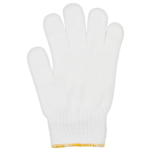 Zenport GN026 10 Gram Tetoron Poly Fiber Full Finger Glove Liners, 12-Pair
