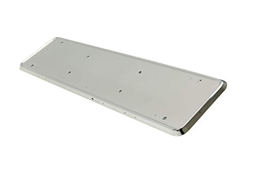 Streetwize - Chrome Effect - Plastic ABS Number Plate Surround - Ideal For: Cars, Vans, 4x4's and Lorries
