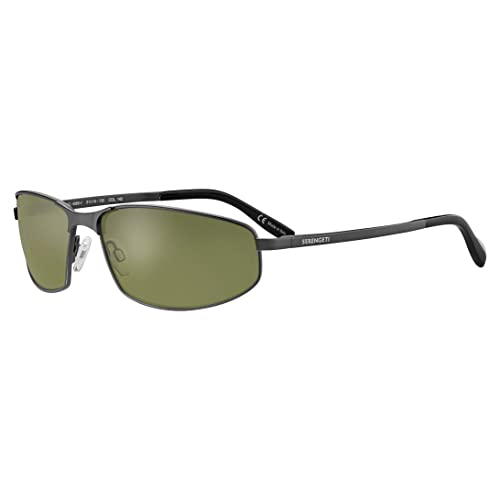 Serengeti - MATERA 2.0, Brushed Gunmetal, Saturn 555nm Polarized, Medium size sunglasses, Men sunglasses, Sport, Drivers, Watersports3