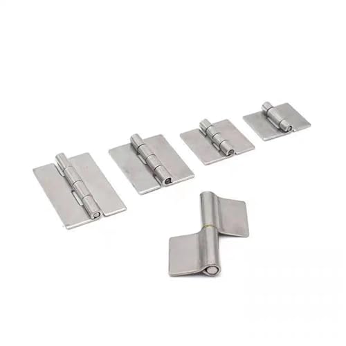 Charnière inox 304 soudable accessoire quincaillerie pour porte buffet turquoise - 4