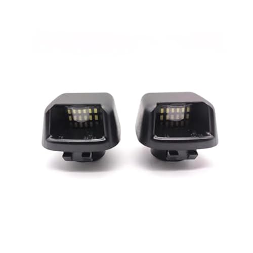 Luz de matrícula para Nissan Navara Frontier y Armada iluminación trasera LED homologada
