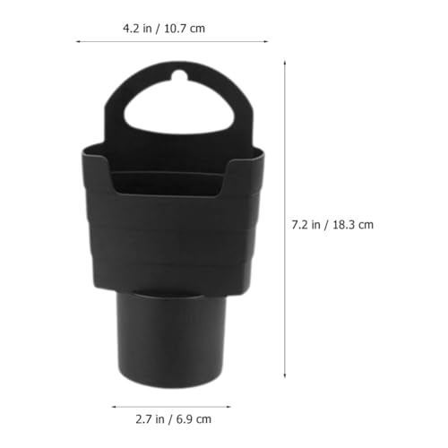 Portavasos Universal para Automóvil Multiusos Negro miniatura 5