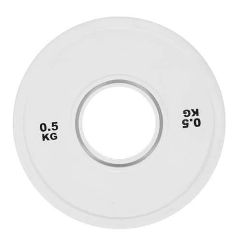 KOMBIUDA Weightlifting Plates for Home Grip 0.5kg Weight Barbell Weight Plates Holder Strength Training