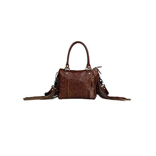 Myra Bag female Blue Rays Concealed Carry Bag Upcycled S-34092