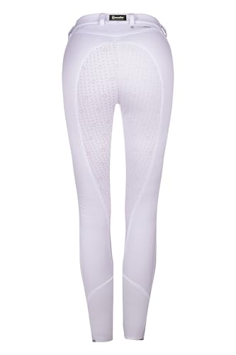 Pantalon d'équitation Cavallo CAJA Grip blanc taille 68 pour cavalier
